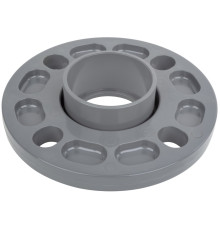Фланец свободный с буртом ПВХ Aquaviva, d125 мм