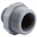 Ниппель переходной ПВХ Hidroten 1002450, НР-НР, d1 1/4" - 1/2"