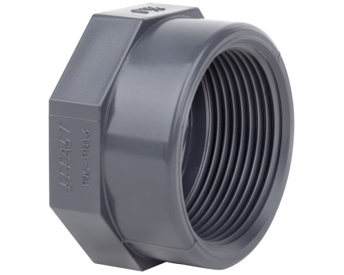Заглушка ПВХ Era US601725 с внутренней резьбой, d25x3/4"