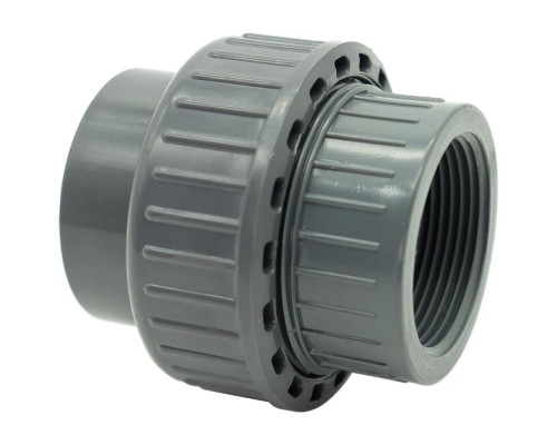 Муфта ПВХ Effast RGRBOG110L разборная с внутренней резьбой, d110x4"