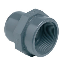 Ниппель ПВХ Effast RGRAFG025B переходной с внутренней резьбой, d25x1/2"