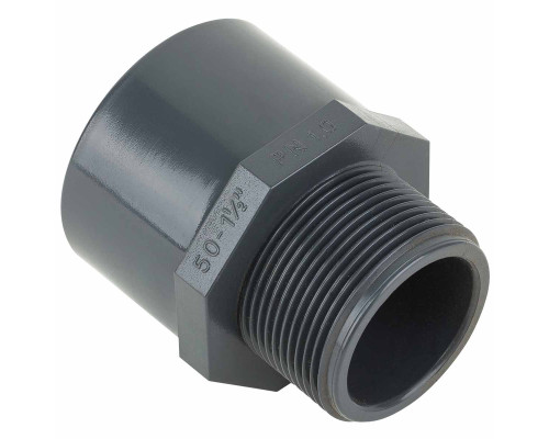 Муфта ПВХ Kripsol TRM30 50.C редукционная, с наружной резьбой d50-63х1-1/2"