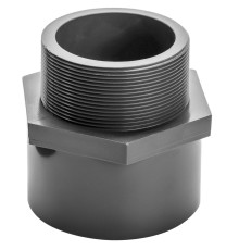 Муфта ПВХ Aquaviva с наружной резьбой, d50х1-1/2"