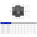 Муфта ПВХ Effast RERBOE110L разборная с внутренней резьбой, 4"