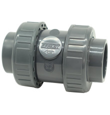Обратный клапан ПВХ Effast CDRCBD0630 шаровый, с уплотнением EPDM, d63