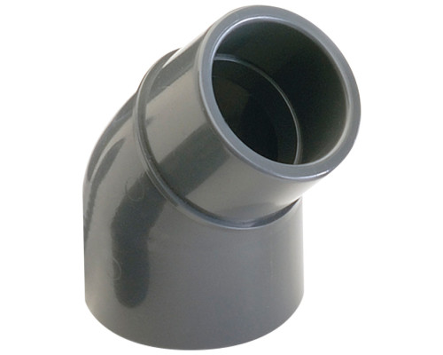 Угол клеевой 45° ПВХ Hidroten 1001744, редукционный, d50x50x40 мм