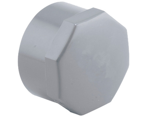 Заглушка ПВХ Hidroten ВР 1002545, с уплотн. кольцом, d2"