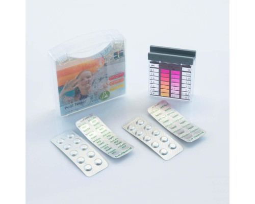 Тестер табл. рН/хлор у коробці (Німеччина), Lovibond 157700