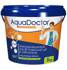Хлор тривалої дії AquaDoctor C-90T 5 кг