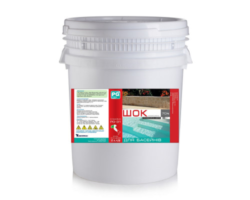 Хімія для басейна PG-31.20 табл. 7г, 20кг 70% Quasar