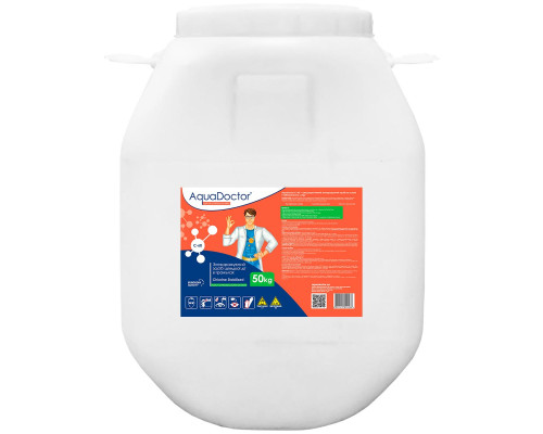 Хімія для басейнів Хлор AquaDoctor C-60 50 кг у гранулах