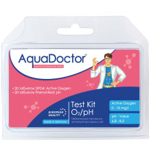 Тестер для басейна AquaDoctor Test Kit O2/pH