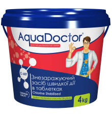 Хлор AquaDoctor C-60T 4 кг у таблетках