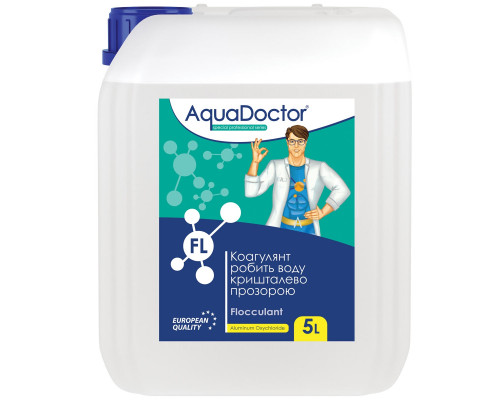 Хімія для басейна AquaDoctor FL Коагулянт рідкий 5 л
