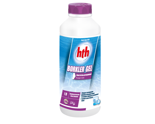 Хімія для басейна hth гель 1л (Франція) Очищувач ватерлінії, BORKLER GEL 