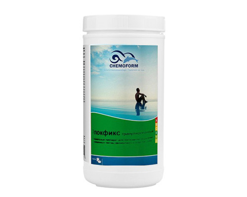 Хімія для басейну Flocker granulat коагулянт (порошок), 1 кг, Chemoform