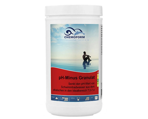 Хімія для басейна Препарат pH-Regulator Minus, 1 кг гранули, Chemoform