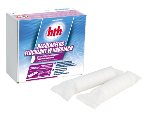 Флокулянт hth в картриджах 1.25кг REGULARFLOC 