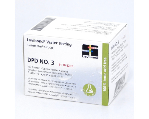 Таблетки для Scuba II DPD3. Ціна за блістер 10 таб. Lovibond