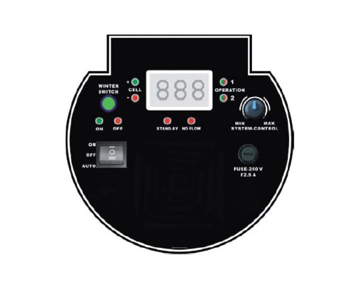 Обладнання для басейну Хлоргенератор Emaux SSC50-E (120 м3, 45 г/год)