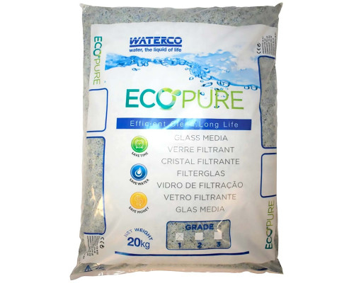 Пісок скляний Waterco EcoPure 0.5-1.0 мм (20 кг)