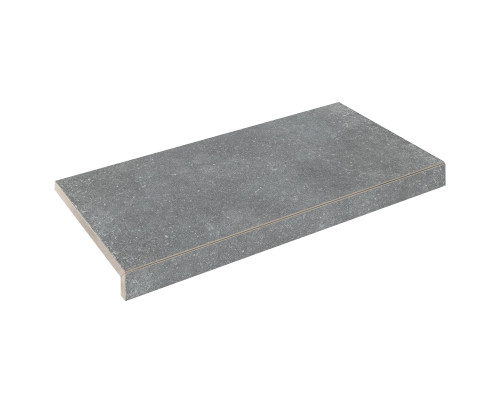 Керамограніт для басейну Бортова Г-подібна плитка Aquaviva Granito Gray 595x345x50(20) мм