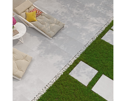 Плитка для террасы Aquaviva Granito Gray, 595x595x20 мм