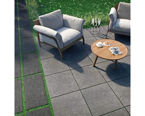 Плитка для террасы Aquaviva Stellar Grey, 600x600x20 мм