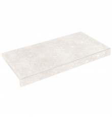 Бортова Г-подібна плитка Aquaviva Granito Light Gray, 595x345x50(20) мм