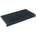 Керамограніт для басейну Бортова Г-подібна плитка Aquaviva Granito Black 595x345x50(20) мм