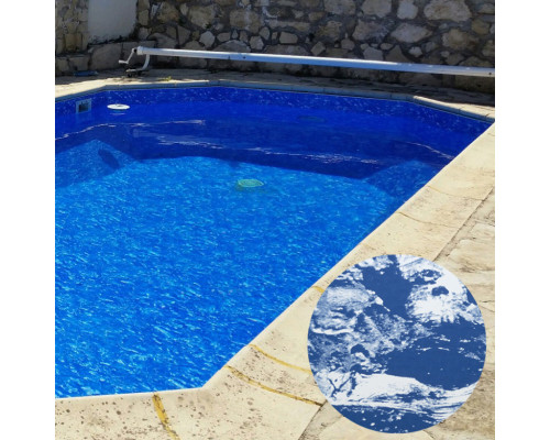 Лайнер для бассейна Армована мембрана OgenFlex, Granit NG 2 Blue, 1,65 з лаковим покриттям