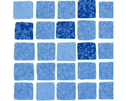 Лайне для басейну Армована мембрана StoneFlex, синя мозаїка MATRIX BLUE, 1,65 з лаковим покриттям