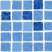 Лайне для басейну Армована мембрана StoneFlex, синя мозаїка MATRIX BLUE, 1,65 з лаковим покриттям
