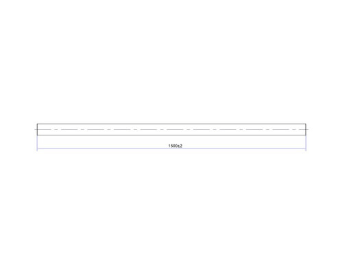 Поручень для бассейна Emaux L150 (150 см), AISI-304