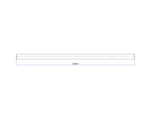 Поручень для бассейна Emaux L250 (250 см), AISI-304