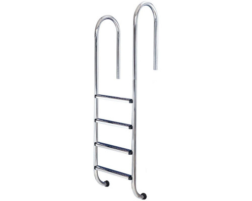 Лестница для бассейна Hayward Asymmetric Muro (4 ступени), для узкого борта, AISI-304