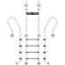 Лестница для бассейна Emaux Mixta SFF415-SR (4 ступени), AISI-304