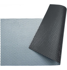 Солярное покрытие Aquajoy Platinum Bubbles Gray 500 мкм, ширина 6 м (30 пог. м), серебристый/серый