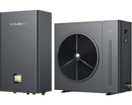 Инверторный тепловой насос для дома Aquajoy Plus 13T (12.6 кВт), циркуляционный насос + трехходовой клапан