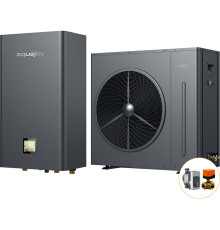 Инверторный тепловой насос для дома Aquajoy Plus 9 (9.02 кВт), циркуляционный насос + трехходовой клапан