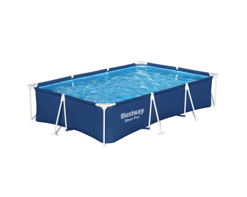 Каркасный бассейн Bestway 56411 (300х201х66 см) с картриджным фильтром
