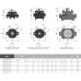Адаптер под привод для шарового крана EFFAST BDRKITB10320 серия BK1, d32 мм