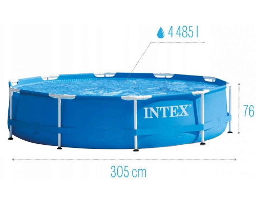 Каркасный бассейн Intex 28202 (305х76 см) с картриджным фильтром