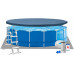 Каркасный бассейн Intex 28242 (457х122 см) c картриджным фильтром, лестницей, подложкой и тентом