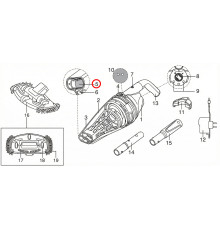 Клапан Kokido для пылесоса Telsa EV50CBX