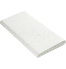 Копинговый камень Aquazone Tuff 320x500x50-25 мм, белый (пористый)