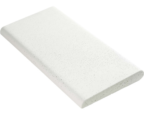 Копинговый камень Aquazone Tuff 250x500x50-25 мм, белый (пористый)