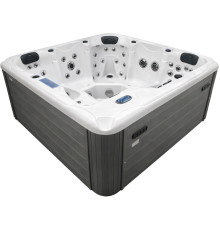 СПА-бассейн Aquajoy Santorini (220х220х95 см), Серебристо-белый мрамор