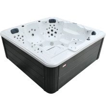 СПА-бассейн Aquajoy Borneo (230х230х96 см), Серебристо-белый мрамор
