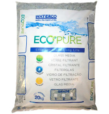Песок стеклянный Waterco EcoPure 1.0–3.0 мм (20 кг)